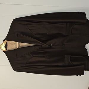 Tregos Westwear Classic Brown Western Blazer Mens 44L Rockabilly Cowboy EUC